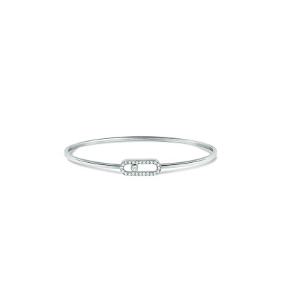 MESSIKA MOVE UNO BRACELET, WHITE GOLD AND PAVE DIAMONDS 12057-WG MESSIKA MOVE UNO BRACELET, WHITE GOLD AND PAVE DIAMONDS 12057-WG